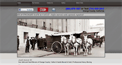 Desktop Screenshot of heavyweightsafeandvault.com